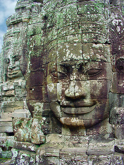Cambodia Bayon (c) 2008 by John C. Goss